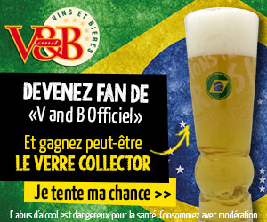 Verre collector Coupe du Monde 2014 - V and B
