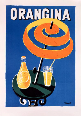 Illustration pub Orangina