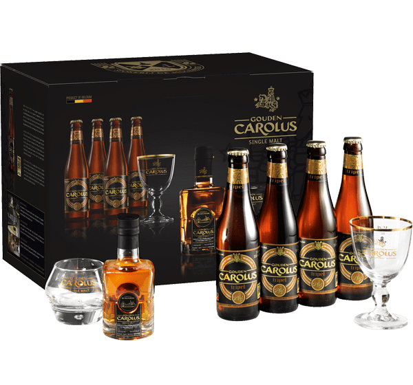 Coffret Carolus bière et whisky