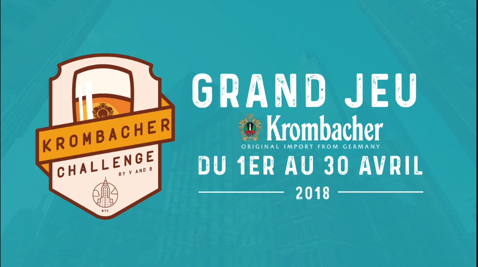 Krombacher - jeu V and B
