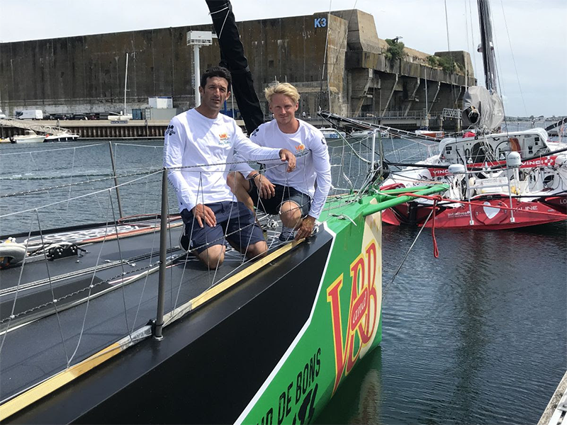 Maxime Sorel skipper V and B Mayenne