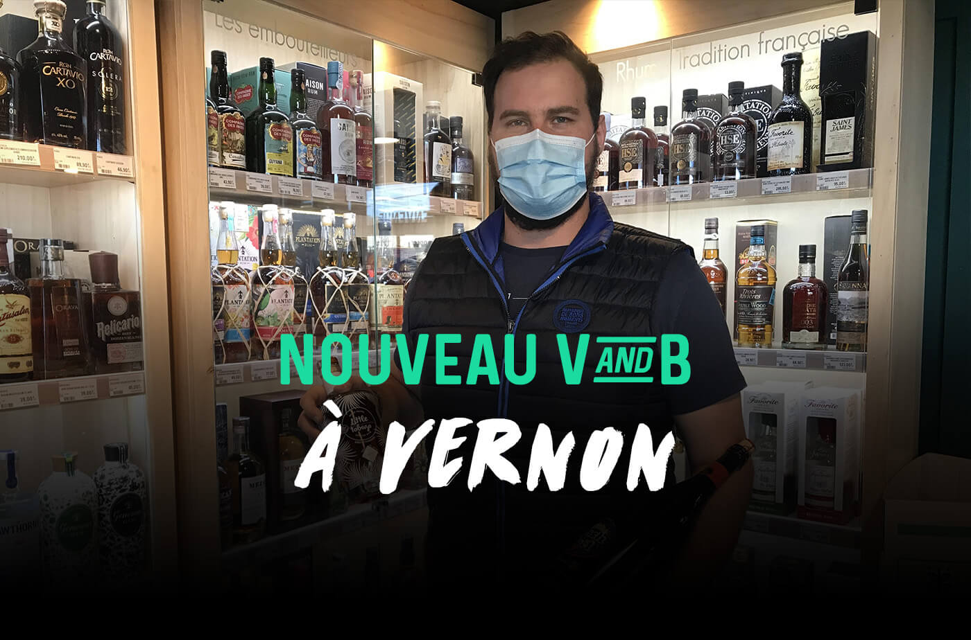 nouveau magasin V and B Vernon