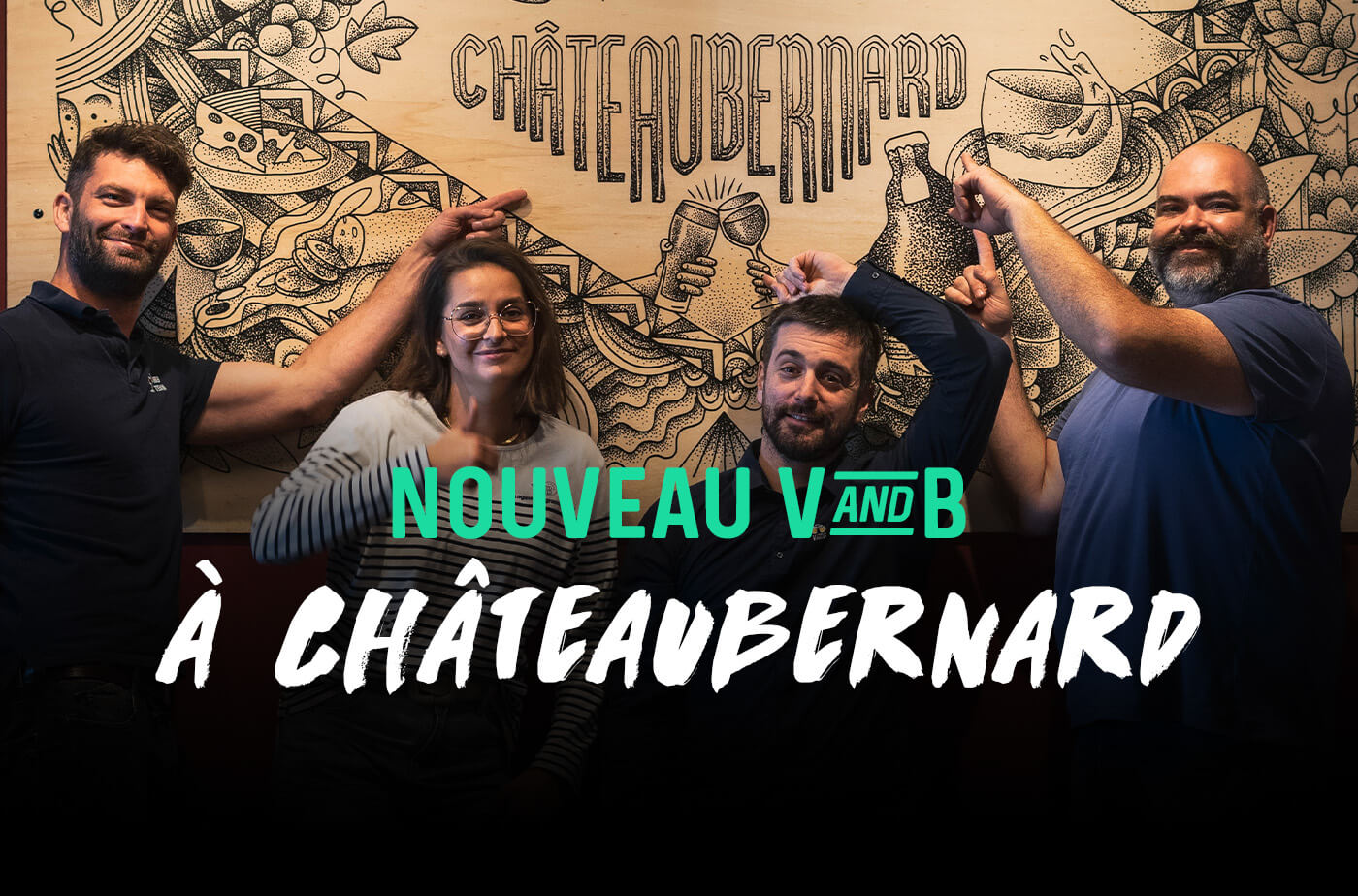 Nouveau magasin V and B à Châteaubernard