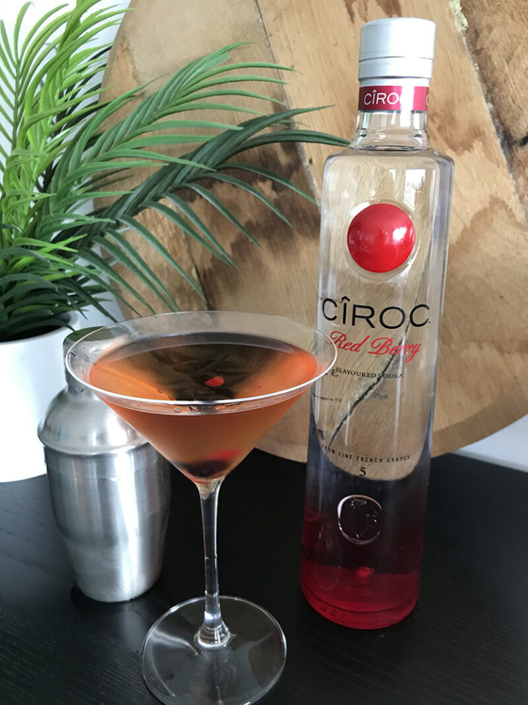 Le cocktail Cherry Berry avec la vodka Cîroc Red Berry