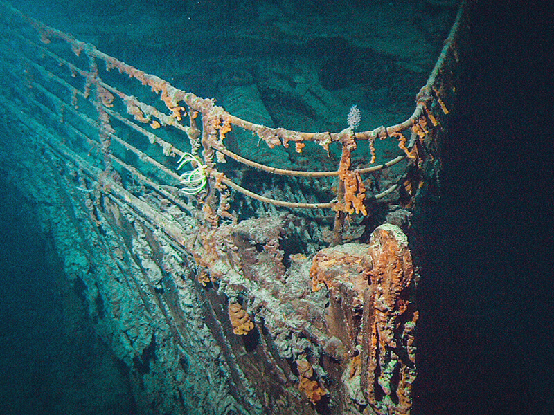 La plus vieille cave se trouve dans le Titanic !