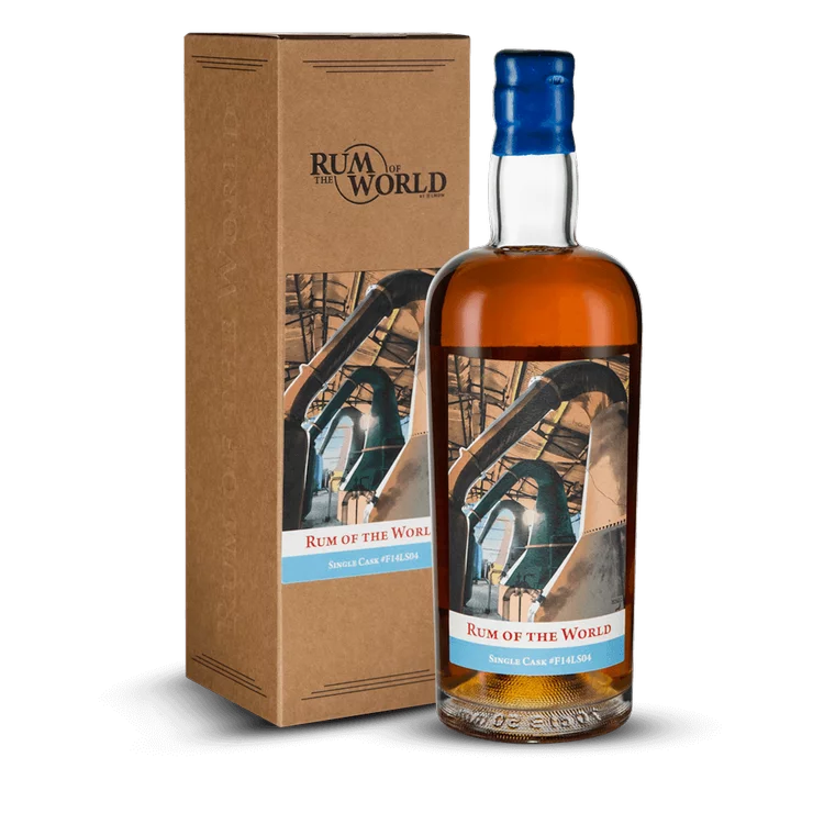 Rum de tradition anglaise - rum of the world 8 ans 2014 single cask V and B