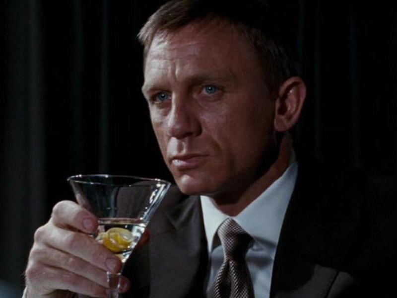 Dry Martini Gin de James Bond