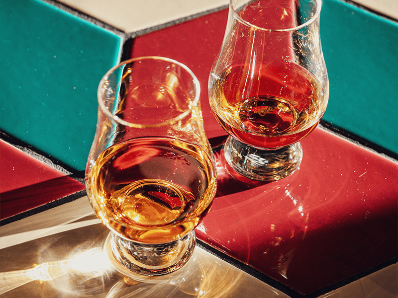 Photo de verres de whisky