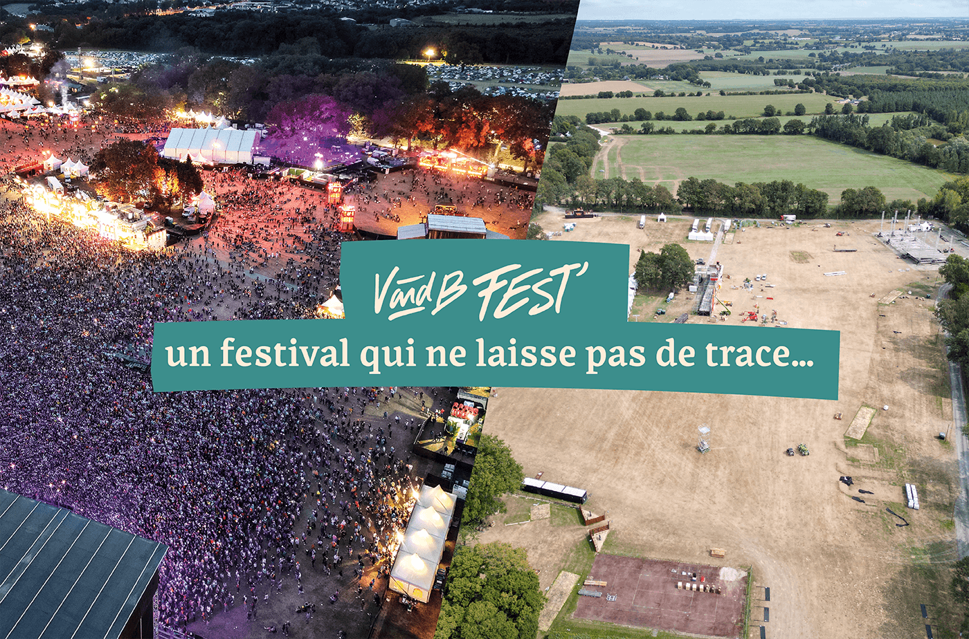 V and B Fest', un festival qui ne laisse pas de trace : les coulisses à travers son aspect logistique et environnemental
