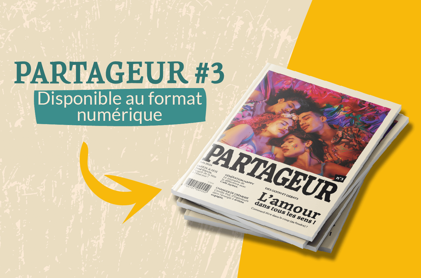 Partageur #3 au format numérique