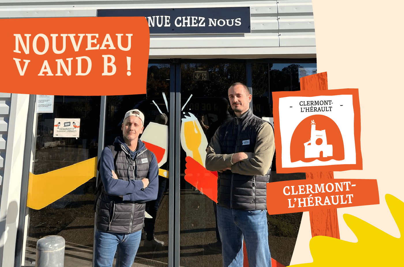 Ouverture du nouveau V and B qui s'installe à Clermont l'Hérault